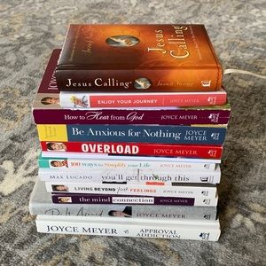 Huge Bundle of Joyce Meyer books